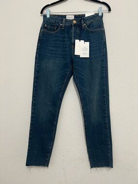 Sezane Raw Hem jeans size 28
